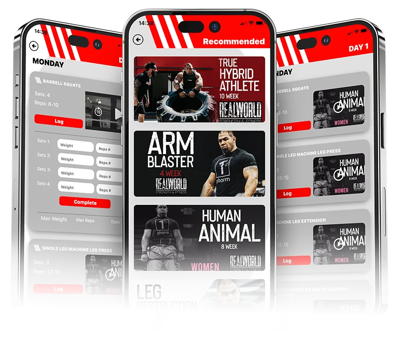 RealWorld Unleashed app — workout tracking and logging